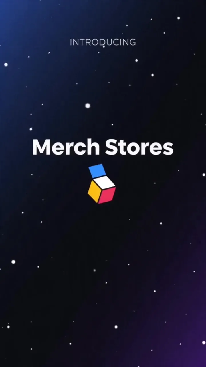 Merch Stores demo